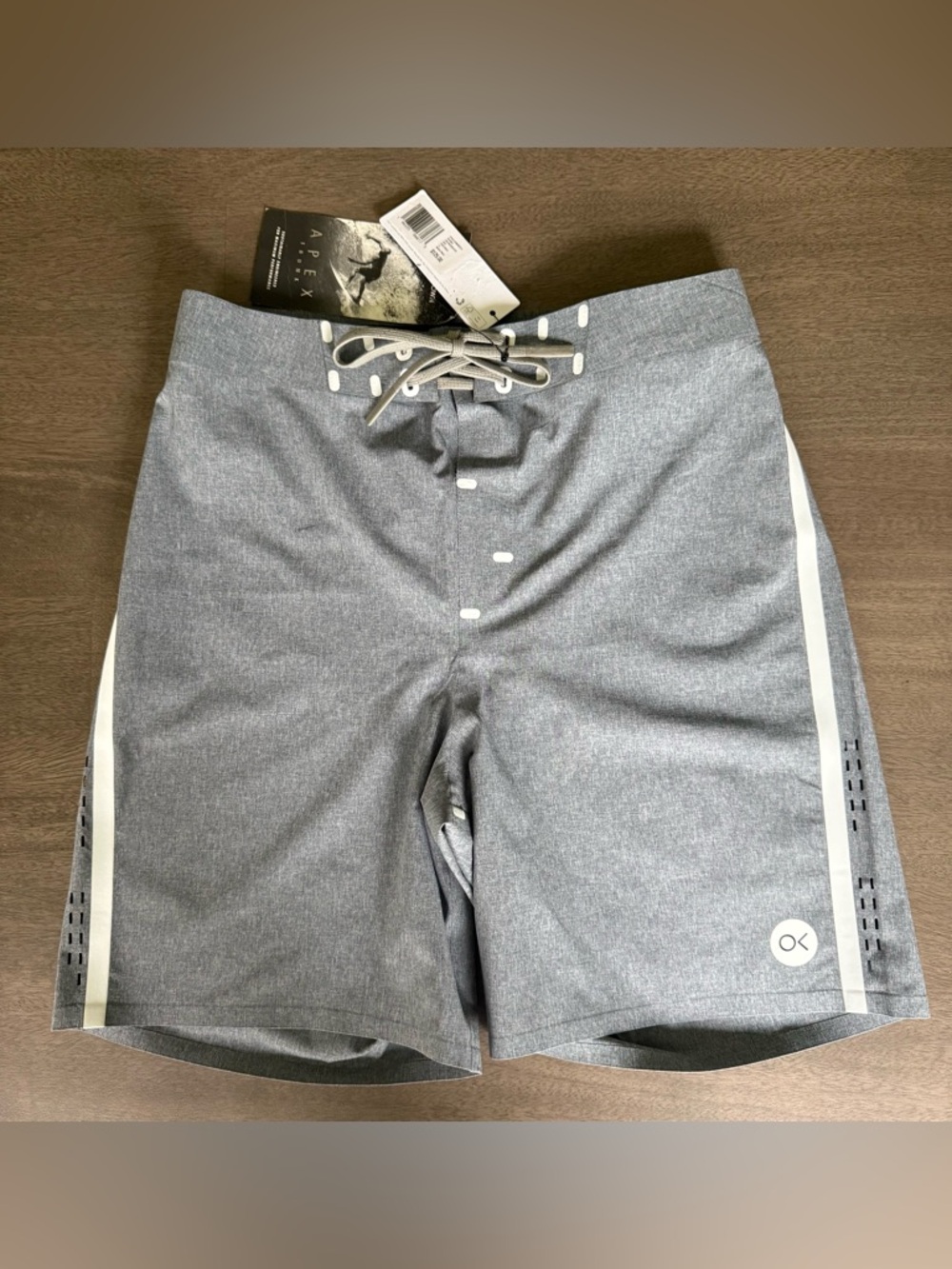 Outerknown Apex Boy's Gray Swim Trunks Size 10 and Size 12
*New with tags